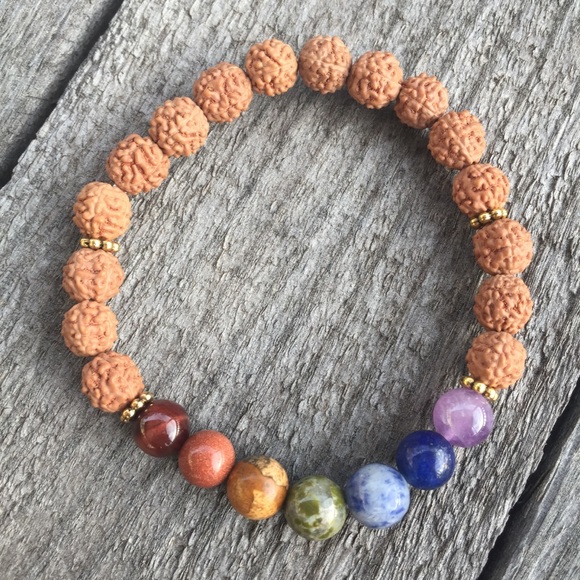 Boutique Jewelry - 🎉5/$25🎉 Rainbow Gemstone Chakra Bracelet